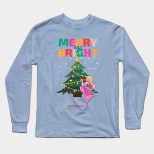 The Maven Medium- Merry and Bright Long Sleeve T-Shirt